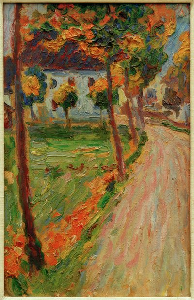 A. v. Jawlensky, Landweg door Alexej von Jawlensky